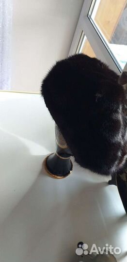 Берет норковый, шапки