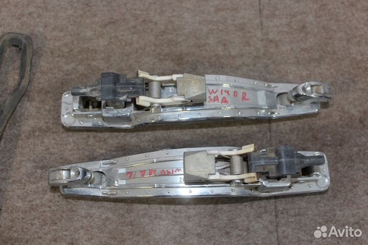 Внешние дверные ручки задние Mercedes S-Class W140