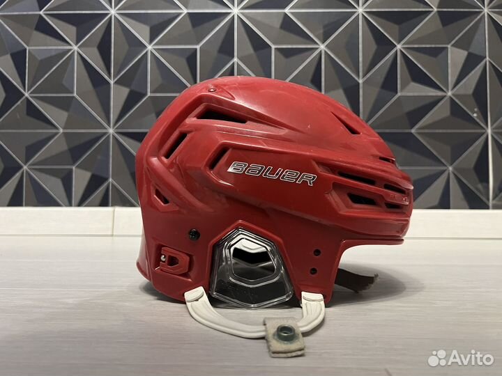 Шлем Хоккейный bauer RE akt 150 m красный