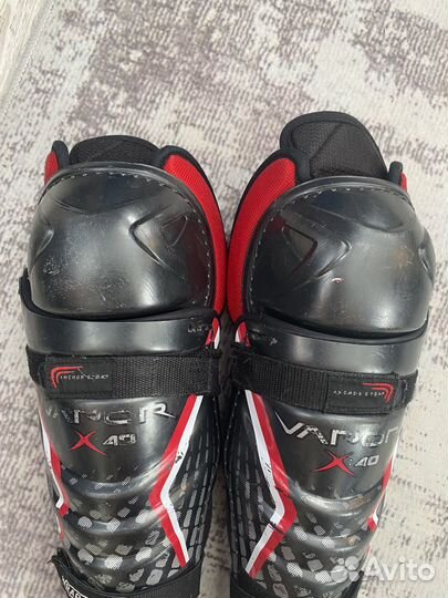 Щитки хоккейные детские bauer