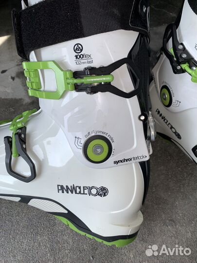 Горнолыжные ботинки 28см 100 k2 pinnacle