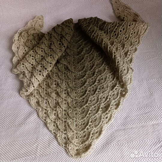 Бактус шаль шарф осень зима