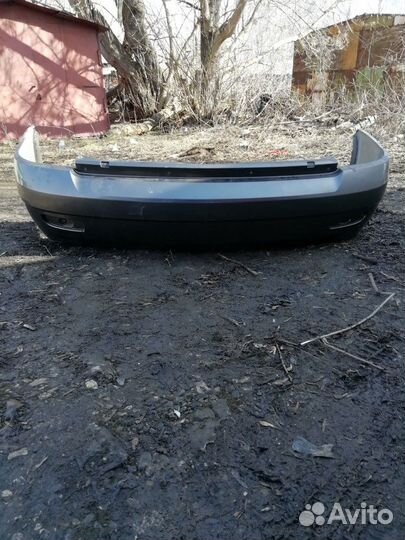 Задний бампер на приору цвет кориандр