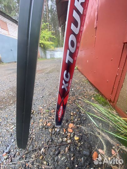 Лыжи беговые новые Nordway с креплениями Fisher