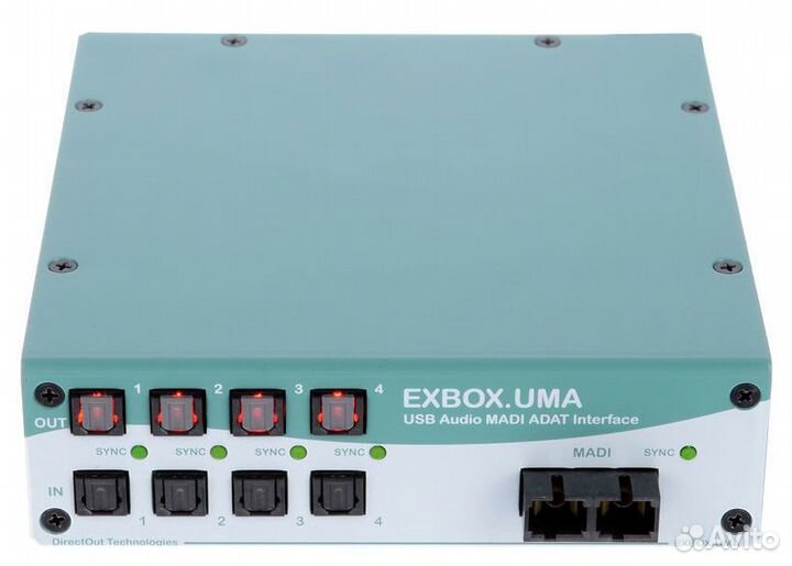 USB аудио интерфейс DirectOut exbox.UMA