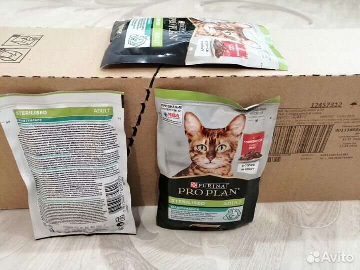 Влажный корм ProPlan Sterilised для кошек