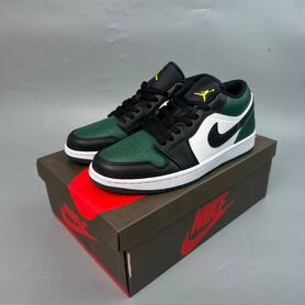 Кроссовки Air Jordan 1 Low Green Toe