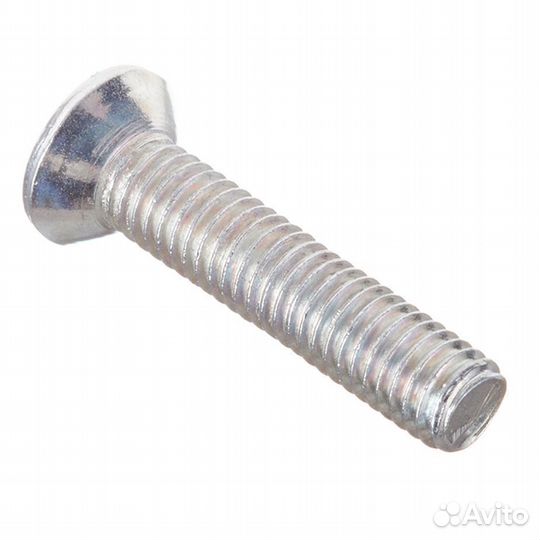 Винт оцинкованный M6x30 мм DIN 965 потайная головк