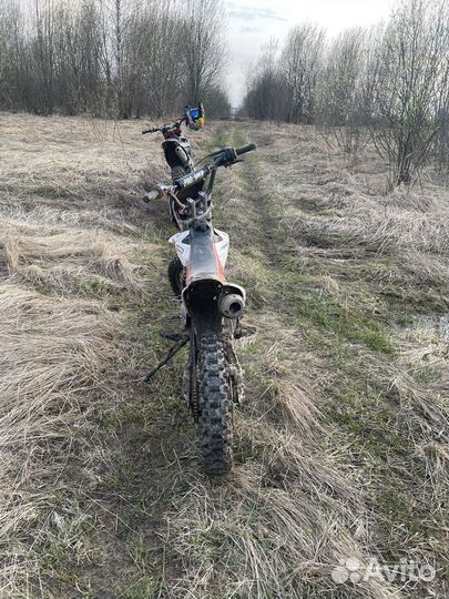 Питбайк jmc 125 полуавтомат