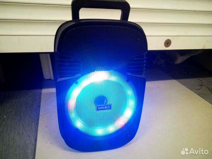 Колонка С Микрофоном Караоке + Радио + Флешка + SD