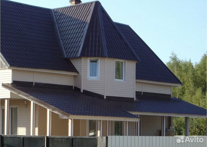 Крыша кровельные работы строительство