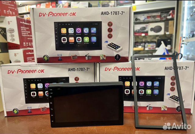 Магнитола Pioneer AHD-1707, 7