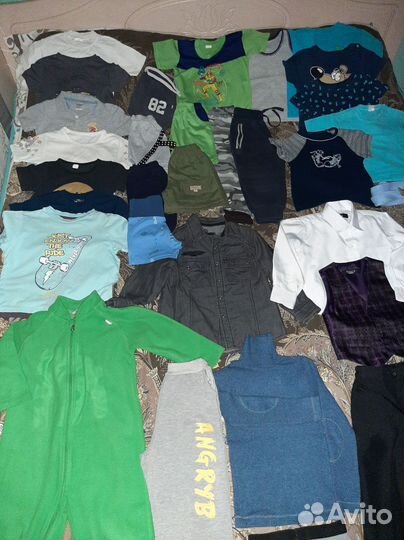 Пакет вещей для мальчика 92-98. Вещи пакетом