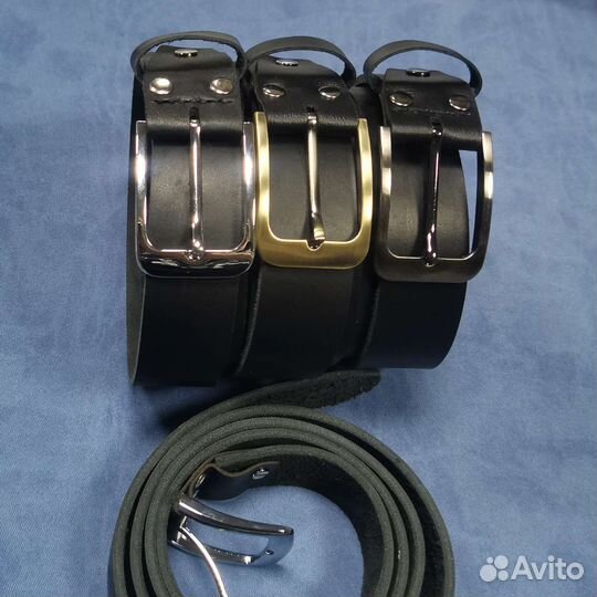 Мужской ремень из кожи