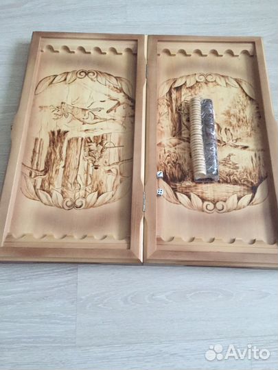 Нарды резные ручной работы