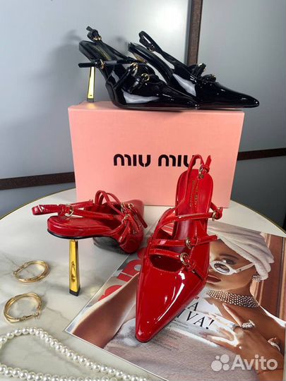 Женские Туфли / Босоножки Miu Miu Размеры 36-40