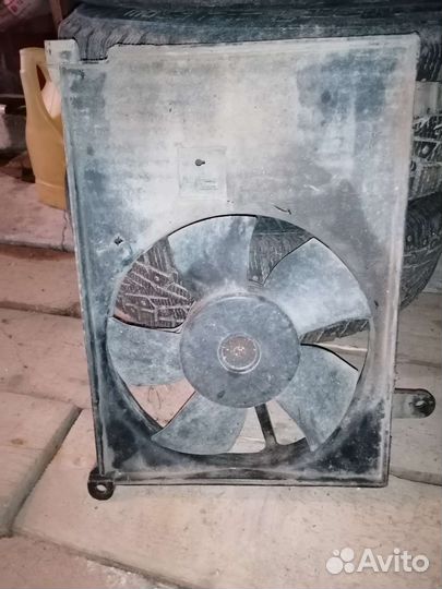 Вентилятор для дополнительного охлаждения радиатор