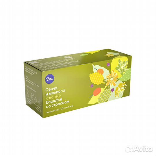 Натуральный тизан Сенча и мелисса Floris