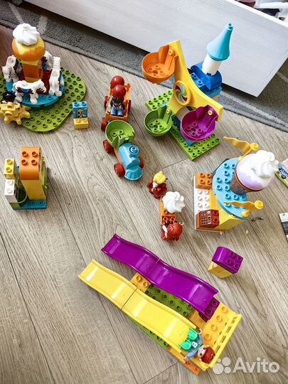 Lego duplo парк аттракционов 10840