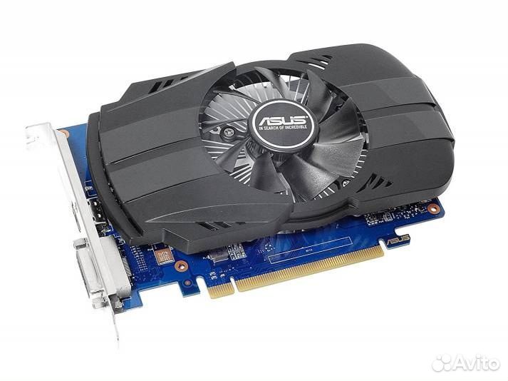 Видеокарта asus Phoenix GeForce GT 1030 OC 2GB нов