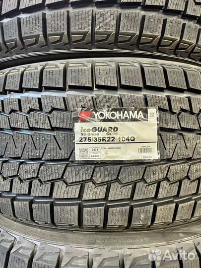 Yokohama Ice Guard G075 275/35 R22 и 315/30 R22