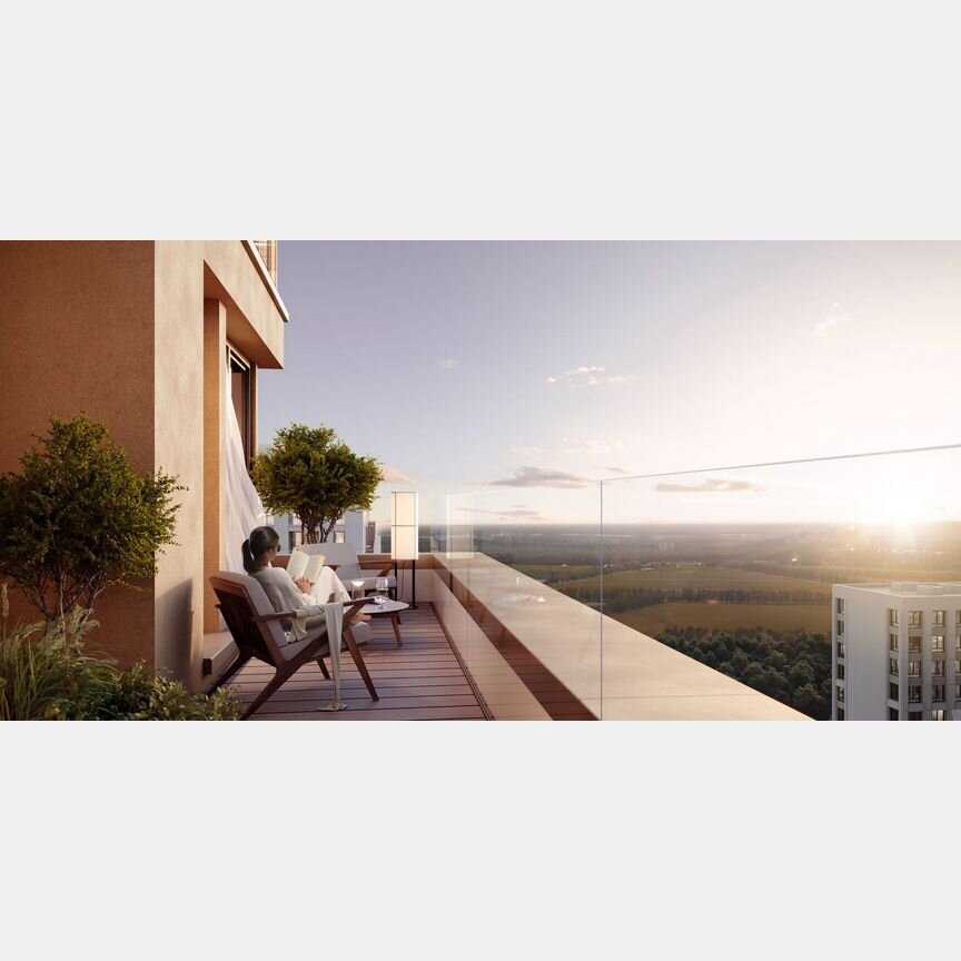 2-к. квартира, 61,8 м², 23/30 эт.