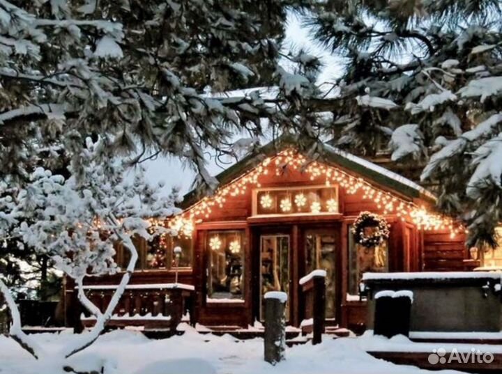 Новогоднее украшение дома