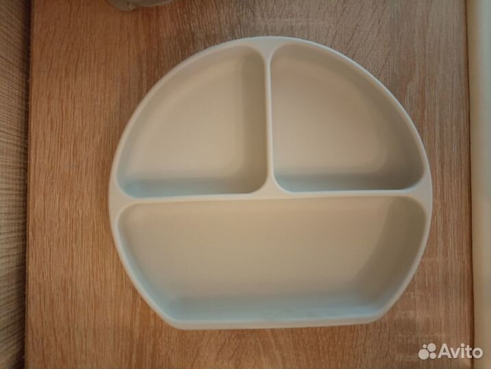 Набор детской силиконовой посуды