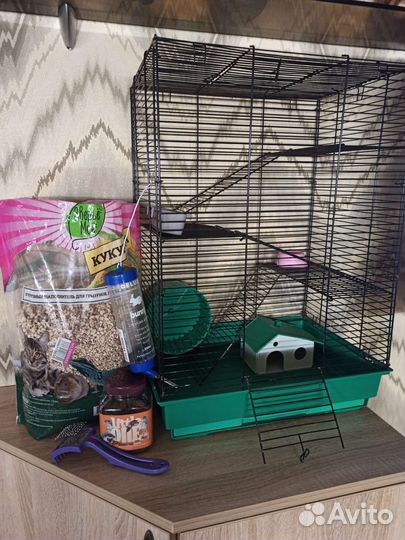 Клетка для грызунов бу