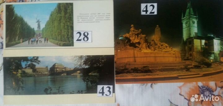 Комплекты открыток СССР 1961-1989 годов