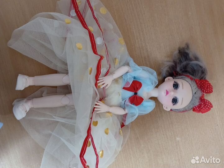 Кукла шарнирная, б/у