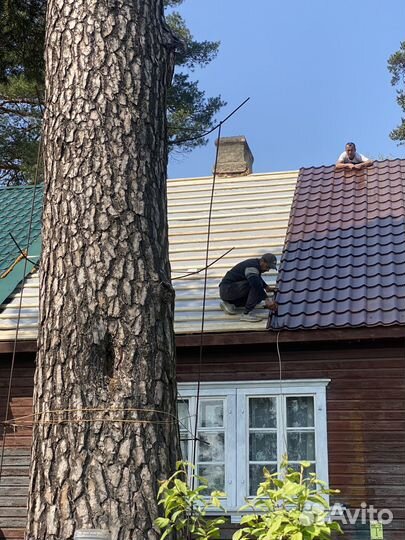 Крыша кровельные работы
