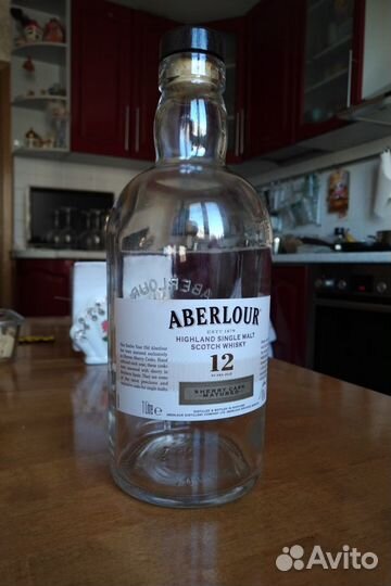 Пустая бутылка+коробка виски Aberlour 12 лет