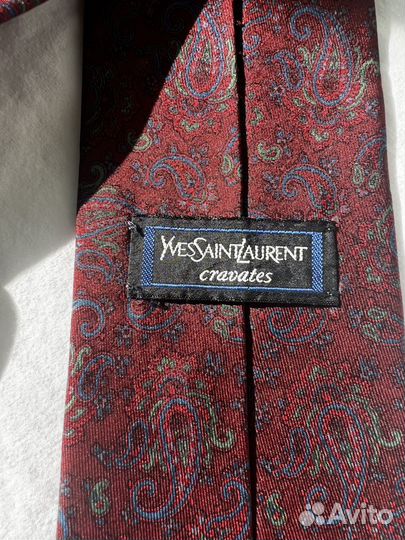 Галстук yves saint laurent