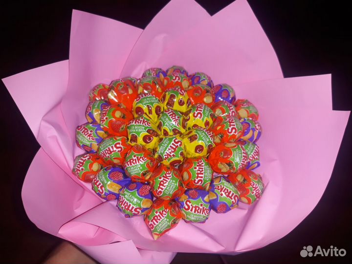 Букет из чупа чупсов