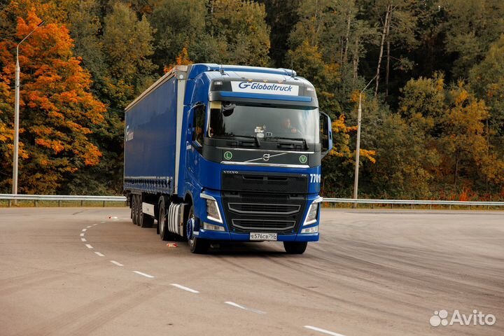 Водитель категории Е/рефы, шторы