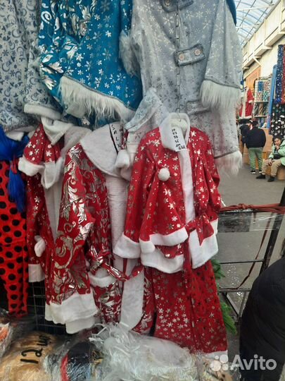Костюм деда мороза и снегурочки балашиха
