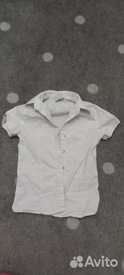 Блузки школьные 122 128 пакетом