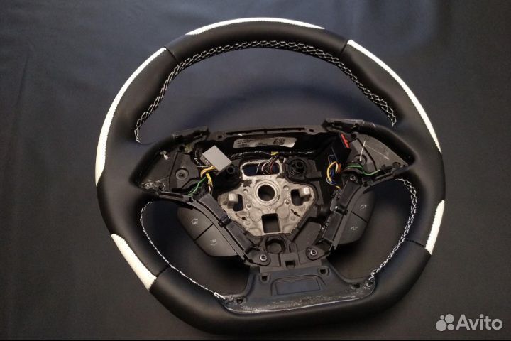 Перетяжка руля,торпеды, потолок,ручка акпп,итд