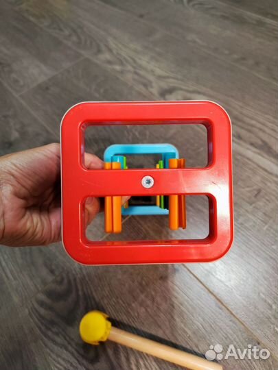 Игрушка стучалка с молоточком