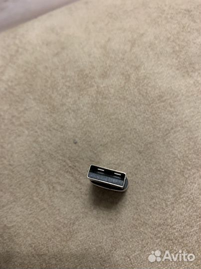 Переходник OTG с Type C на USB для iPhone чёрный