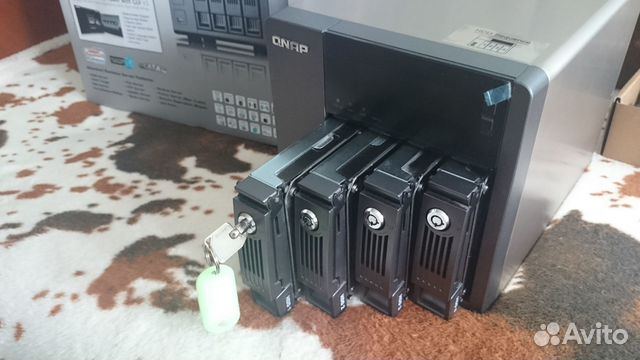 Сетевое хранилище Qnap TS-419P NAS