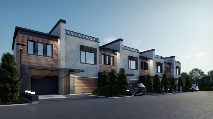 Таунхаус 200 м² на участке 2,5 сот.