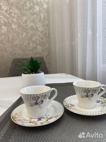 Чашка с блюдцем