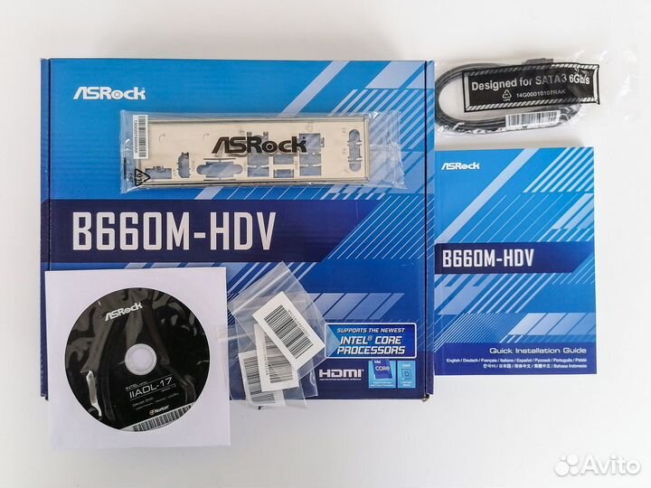 ASRock B660M-HDV Новая мать Сокет LGA1700
