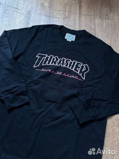 Лонгслив Thrasher x Independent