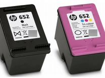 Картриджи HP 652 черный+цветной (комплект)