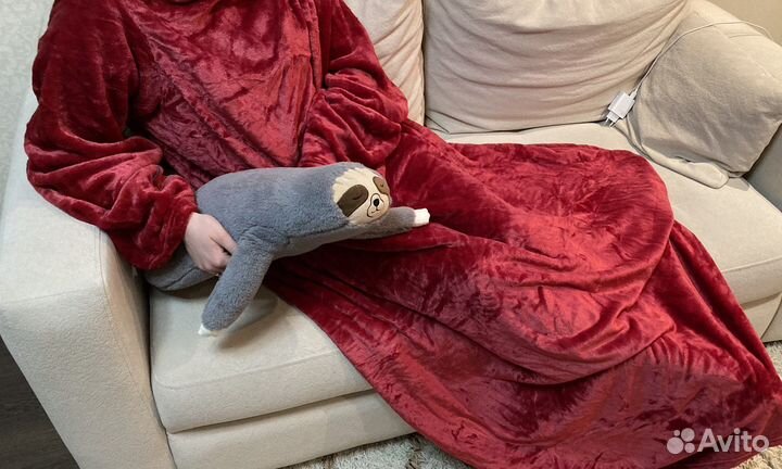 Плед с рукавами