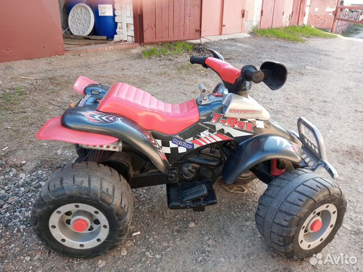 Детский электромобиль квадроцикл+велосипед