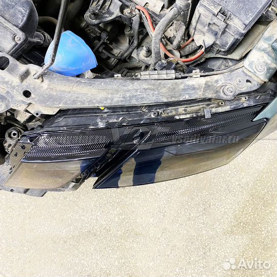 Стекло для фары Skoda Octavia A7 (2016-2020) Левое